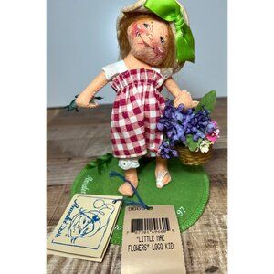 Annalee Doll Society Logo Kid 1996-97 "Little Mae Flowers" 9660 Tags
